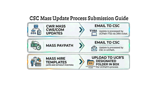 Mass Update Submission Infographic