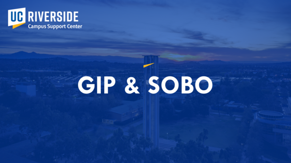 GIP and SOBO coverpage