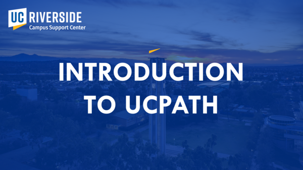 Intro to UCPath coverpage