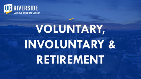 Voluntary Involuntary Retirement cover