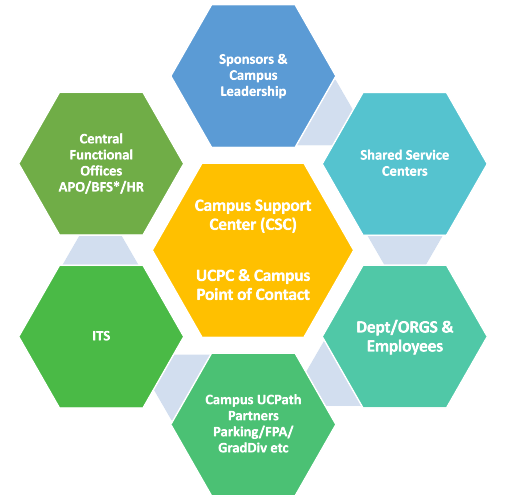 CSC Support Model Graphic