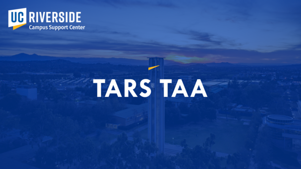 TARS coverpage